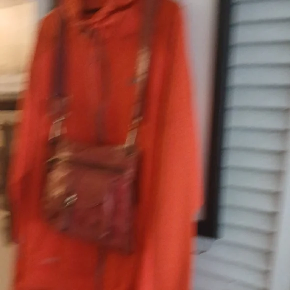 Vintage America Brown Leather Shoulder Bag - Picture 4 of 6